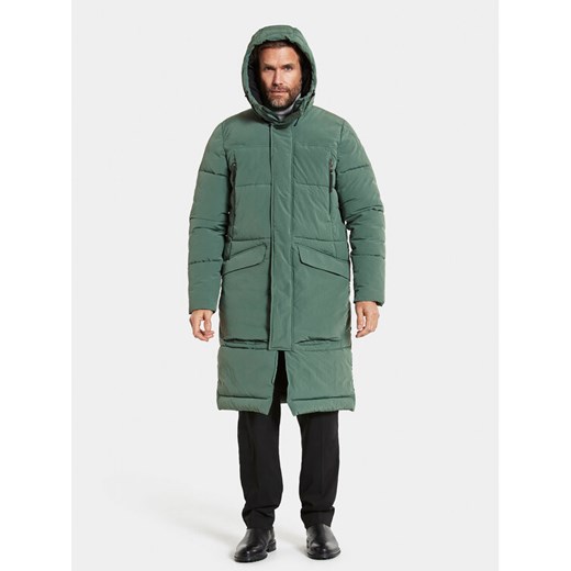 Didriksons Kurtka zimowa Ejnar 504413 Zielony Regular Fit ze sklepu MODIVO w kategorii Kurtki męskie - zdjęcie 182643142
