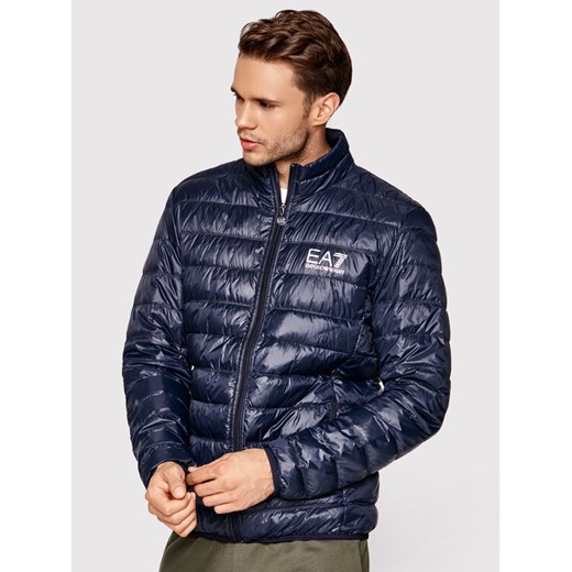 EA7 Emporio Armani Kurtka puchowa 8NPB01 PN29Z 1578 Granatowy Regular Fit ze sklepu MODIVO w kategorii Kurtki męskie - zdjęcie 182643154