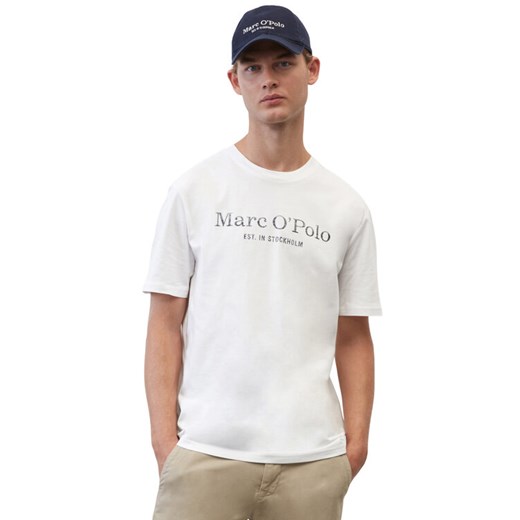 Marc O'Polo T-Shirt B21201251052 Biały Regular Fit ze sklepu MODIVO w kategorii T-shirty męskie - zdjęcie 182643160