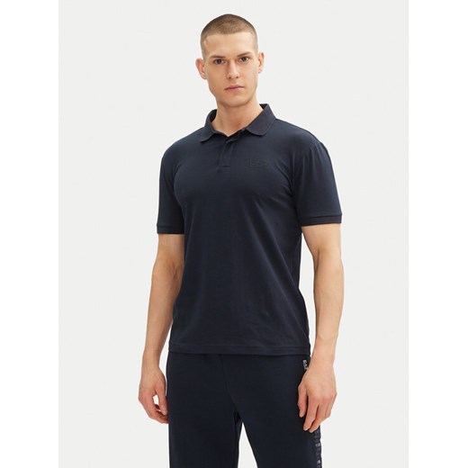 EA7 Emporio Armani Polo 7M000228 AF10373 UB102 Granatowy Regular Fit ze sklepu MODIVO w kategorii T-shirty męskie - zdjęcie 182643184