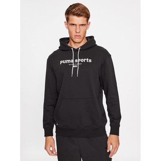 Puma Bluza Puma Team 621322 Czarny Regular Fit ze sklepu MODIVO w kategorii Bluzy męskie - zdjęcie 182643200