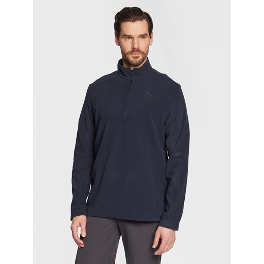 Jack Wolfskin Polar Taunus 1709522 Granatowy Regular Fit ze sklepu MODIVO w kategorii Bluzy męskie - zdjęcie 182643210