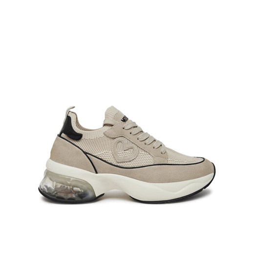LOVE MOSCHINO Sneakersy JA15416G0LIYL02A Szary ze sklepu MODIVO w kategorii Buty sportowe damskie - zdjęcie 182643254
