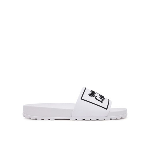 Versace Jeans Couture Klapki 78VA3SQ2 Biały ze sklepu MODIVO w kategorii Klapki damskie - zdjęcie 182643300