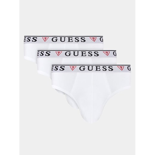 Guess Komplet 3 par slipów U97G00 K6YW1 Biały ze sklepu MODIVO w kategorii Majtki męskie - zdjęcie 182643304