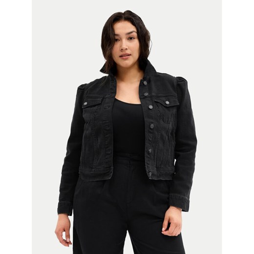 Gap Kurtka jeansowa 635632-00 Czarny Slim Fit ze sklepu MODIVO w kategorii Kurtki damskie - zdjęcie 182643350