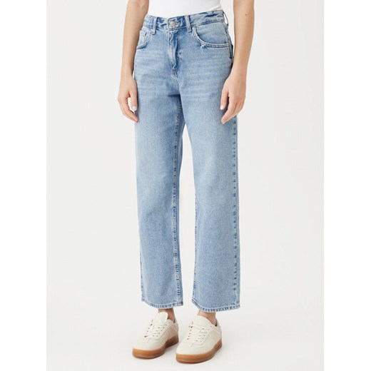 ONLY Jeansy Ella 15337154 Niebieski Straight Fit ze sklepu MODIVO w kategorii Jeansy damskie - zdjęcie 182643371