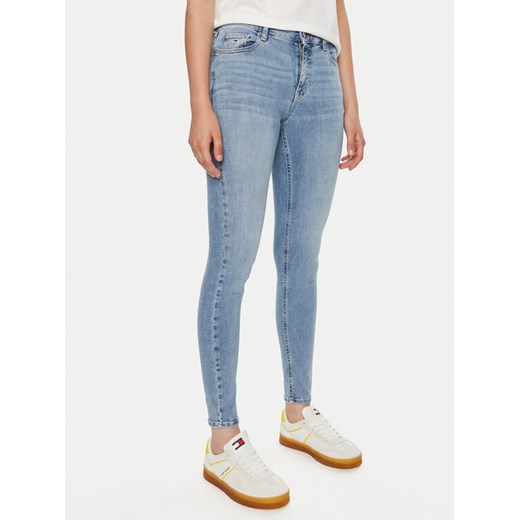 Tommy Jeans Jeansy Nora DW0DW19256 Niebieski Skinny Fit ze sklepu MODIVO w kategorii Jeansy damskie - zdjęcie 182643420