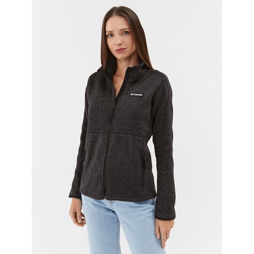 Columbia Polar W Sweater Weather™ Full Zip Czarny Regular Fit ze sklepu MODIVO w kategorii Bluzy damskie - zdjęcie 182643433