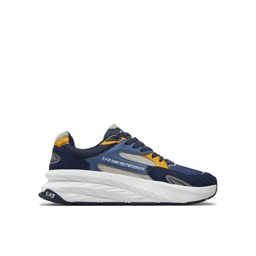 EA7 Emporio Armani Sneakersy X8X178 XK382 T673 Granatowy ze sklepu MODIVO w kategorii Buty sportowe męskie - zdjęcie 182643434