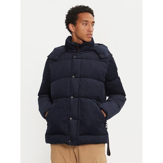 AFTER LABEL Kurtka puchowa Toledo A00047 Granatowy Regular Fit ze sklepu MODIVO w kategorii Kurtki męskie - zdjęcie 182643444