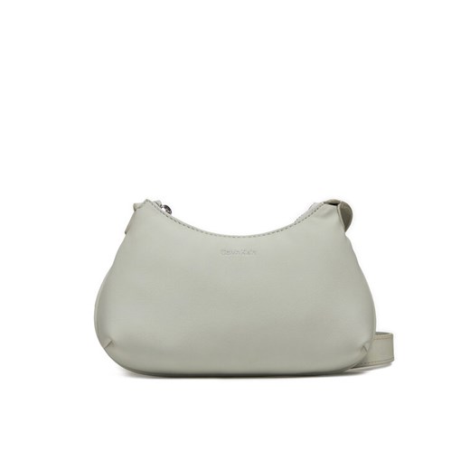 Calvin Klein Torebka Soft Crossbody K60K612112 Szary ze sklepu MODIVO w kategorii Listonoszki - zdjęcie 182643521