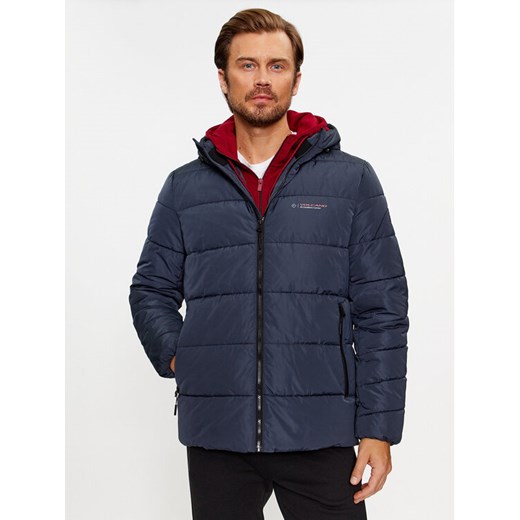 Volcano Kurtka zimowa J-Lyss M06186-W24 Granatowy Regular Fit ze sklepu MODIVO w kategorii Kurtki męskie - zdjęcie 182643542