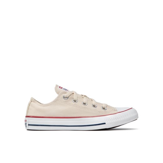 Converse Trampki Chuck Taylor All Star Ox 159485C Beżowy ze sklepu MODIVO w kategorii Trampki damskie - zdjęcie 182643544