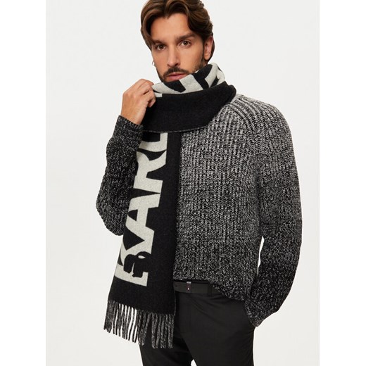 KARL LAGERFELD Szalik 246W3309 Czarny ze sklepu MODIVO w kategorii Szaliki i chusty damskie - zdjęcie 182643653