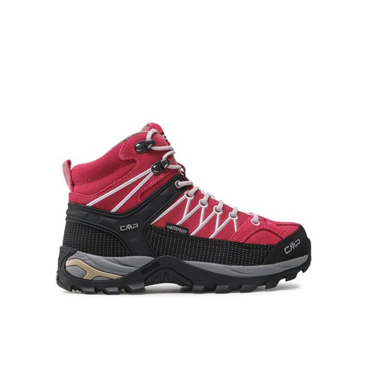 CMP Trekkingi Rigel Mid Wmn Trekking Wp 3Q12946 Różowy ze sklepu MODIVO w kategorii Buty trekkingowe męskie - zdjęcie 182643681