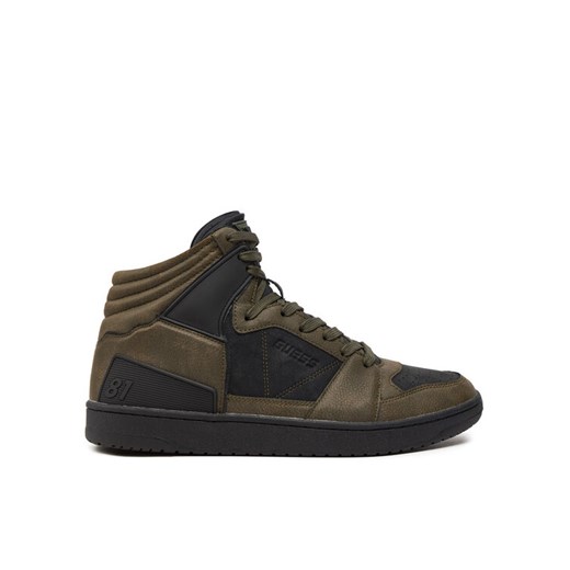 Guess Sneakersy Sava Mid FMTSAM PEL12 Zielony Guess 40 MODIVO
