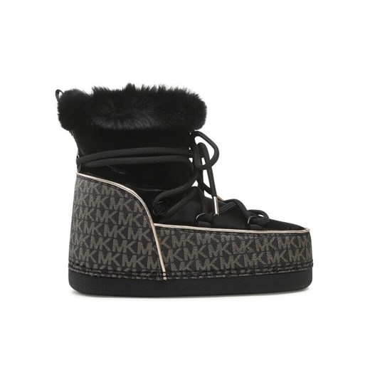 MICHAEL Michael Kors Śniegowce Zelda Bootie 40F2ZMFE5D Czarny ze sklepu MODIVO w kategorii Śniegowce damskie - zdjęcie 182643792