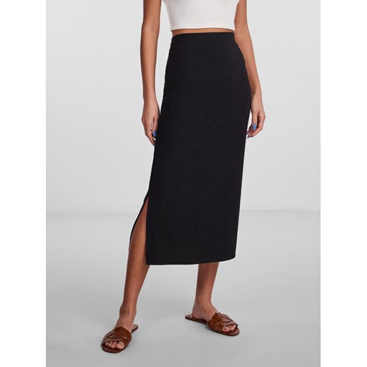 Pieces Spódnica ołówkowa 17101527 Czarny Slim Fit ze sklepu MODIVO w kategorii Spódnice - zdjęcie 182643824