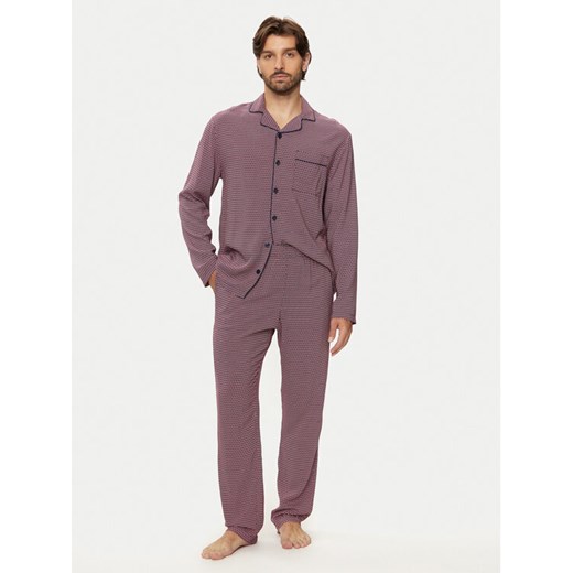 United Colors Of Benetton Piżama 4X9X4P009 Fioletowy Regular Fit ze sklepu MODIVO w kategorii Piżamy męskie - zdjęcie 182643933