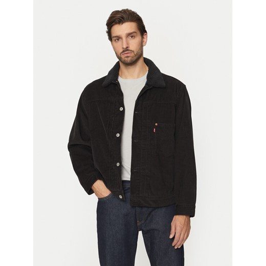 Levi's® Kurtka przejściowa Lined Type I A4080-0002 Czarny Regular Fit ze sklepu MODIVO w kategorii Kurtki męskie - zdjęcie 182643994