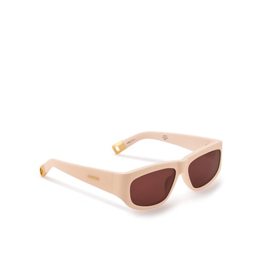 JACQUEMUS Okulary przeciwsłoneczne JAC2C2SUN Beżowy ze sklepu MODIVO w kategorii Okulary przeciwsłoneczne damskie - zdjęcie 182644080