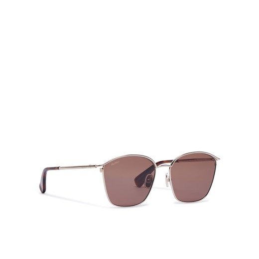 Max Mara Okulary przeciwsłoneczne MM0043 Złoty ze sklepu MODIVO w kategorii Okulary przeciwsłoneczne damskie - zdjęcie 182644093