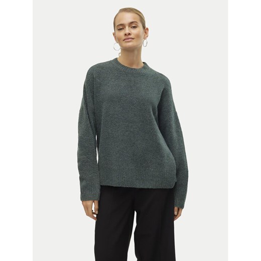 Vero Moda Sweter Boom 10320463 Zielony Loose Fit ze sklepu MODIVO w kategorii Swetry damskie - zdjęcie 182644113