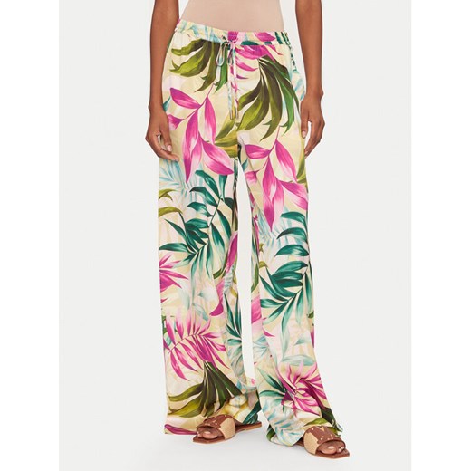 Guess Spodnie palazzo W5GB11 WH9C2 Kolorowy Wide Leg ze sklepu MODIVO w kategorii Spodnie damskie - zdjęcie 182644194