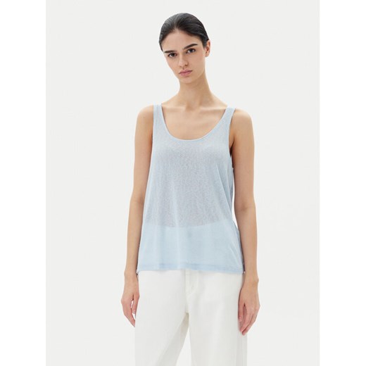 ONLY Top Frida 15194667 Błękitny Regular Fit ze sklepu MODIVO w kategorii Bluzki damskie - zdjęcie 182644210