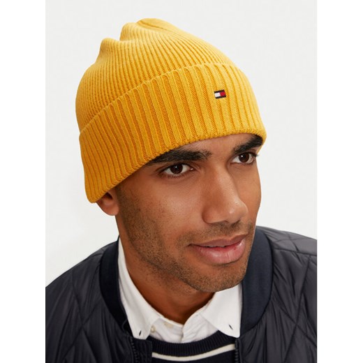 Tommy Hilfiger Czapka Flag AM0AM12796 Żółty ze sklepu MODIVO w kategorii Czapki zimowe męskie - zdjęcie 182644233
