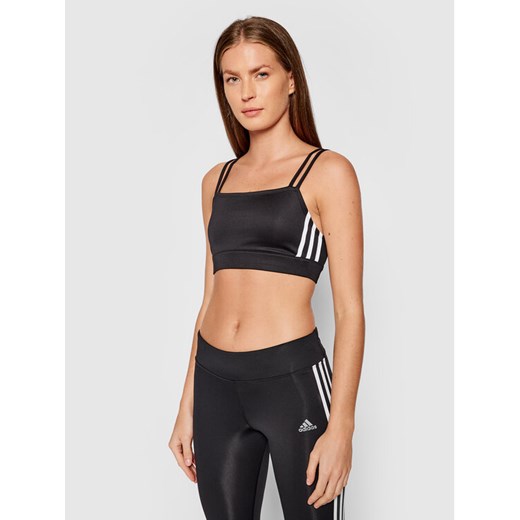 adidas Biustonosz top adicolor Classics H37791 Czarny ze sklepu MODIVO w kategorii Biustonosze - zdjęcie 182644323