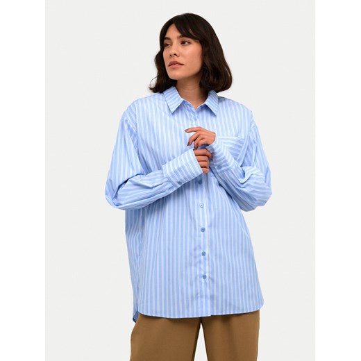 Kaffe Koszula Mackie 10508855 Niebieski Relaxed Fit ze sklepu MODIVO w kategorii Koszule damskie - zdjęcie 182644362