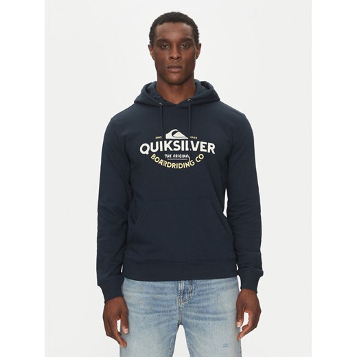 Quiksilver Bluza EQYFT05089 Granatowy Regular Fit ze sklepu MODIVO w kategorii Bluzy męskie - zdjęcie 182644393