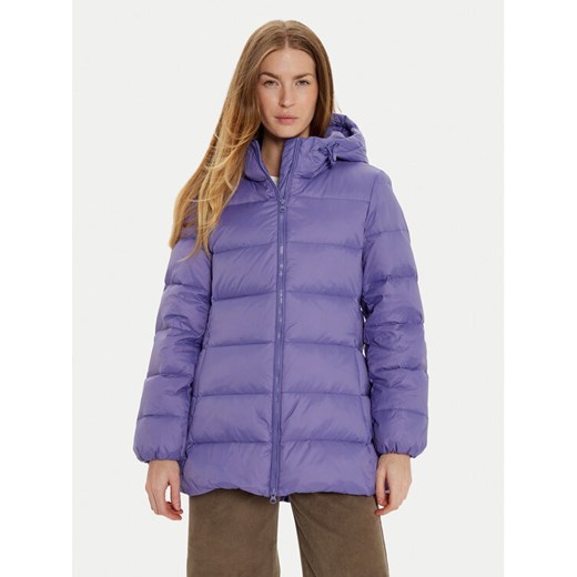 United Colors Of Benetton Kurtka puchowa 2NIWDN06X Fioletowy Regular Fit ze sklepu MODIVO w kategorii Kurtki damskie - zdjęcie 182644543