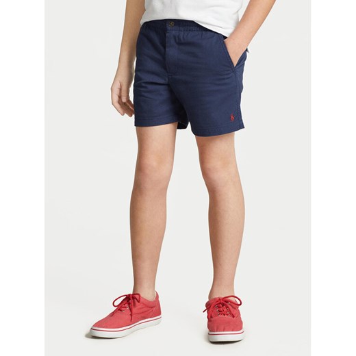 Polo Ralph Lauren Szorty materiałowe 323855350011 Granatowy Regular Fit ze sklepu MODIVO w kategorii Spodenki dziewczęce - zdjęcie 182644564