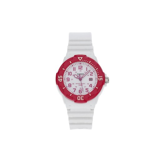 Casio Zegarek LRW-200H-4BVEF Biały ze sklepu MODIVO w kategorii Zegarki - zdjęcie 182644574