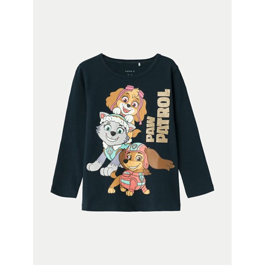 NAME IT Bluzka 13226490 Granatowy Regular Fit ze sklepu MODIVO w kategorii Kaftaniki i bluzki - zdjęcie 182644680