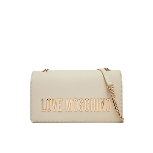 LOVE MOSCHINO Torebka JC4192PP1MKD0110 Écru ze sklepu MODIVO w kategorii Listonoszki - zdjęcie 182644681