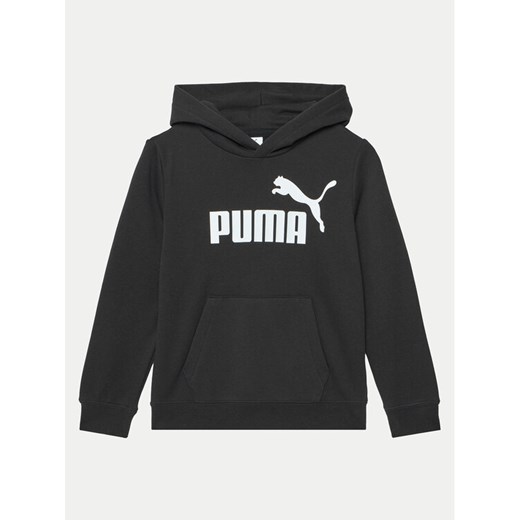 Puma Bluza Ess No. 1 Logo 684909 Czarny Regular Fit ze sklepu MODIVO w kategorii Bluzy chłopięce - zdjęcie 182644702