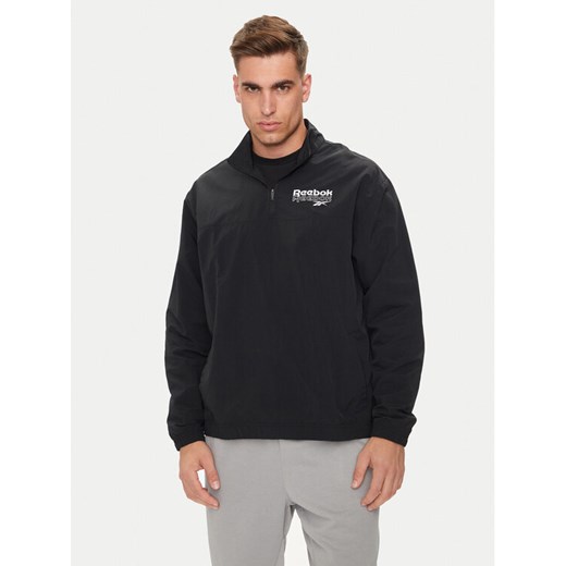 Reebok Kurtka anorak Identity Brand Proud 100076463 Czarny Regular Fit ze sklepu MODIVO w kategorii Kurtki męskie - zdjęcie 182644733