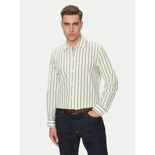 Marc O'Polo Koszula 522 7216 42598 Zielony Regular Fit ze sklepu MODIVO w kategorii Koszule męskie - zdjęcie 182644741