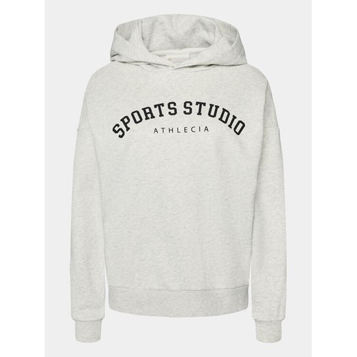 Athlecia Bluza Studio W Hoody EA231368 Szary Regular Fit ze sklepu MODIVO w kategorii Bluzy damskie - zdjęcie 182644760