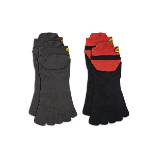 Vibram Fivefingers Zestaw 2 par niskich skarpet unisex No Show S21N35P Szary ze sklepu MODIVO w kategorii Skarpetki damskie - zdjęcie 182644874