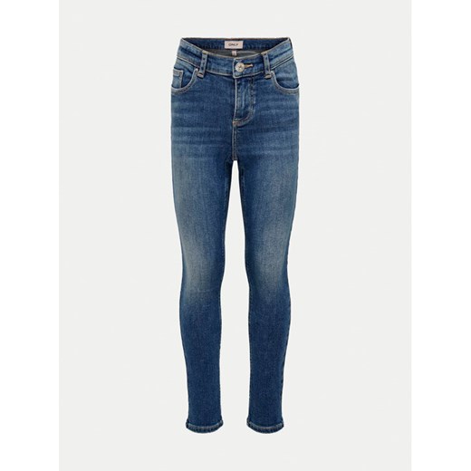 Kids ONLY Jeansy 15327382 Niebieski Skinny Fit ze sklepu MODIVO w kategorii Spodnie dziewczęce - zdjęcie 182644881