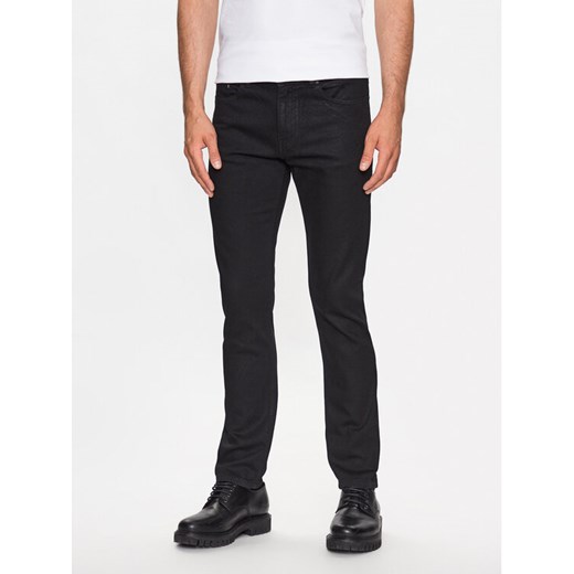 KARL LAGERFELD Jeansy 265840 533842 Czarny Regular Fit ze sklepu MODIVO w kategorii Jeansy męskie - zdjęcie 182644942