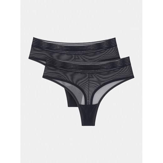 Triumph Komplet 2 par stringów Tempting Sheer 10218590 Czarny ze sklepu MODIVO w kategorii Majtki damskie - zdjęcie 182644990