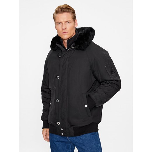Moose Knuckles Kurtka bomber Strathmore M33MB027S Czarny ze sklepu MODIVO w kategorii Kurtki męskie - zdjęcie 182645012