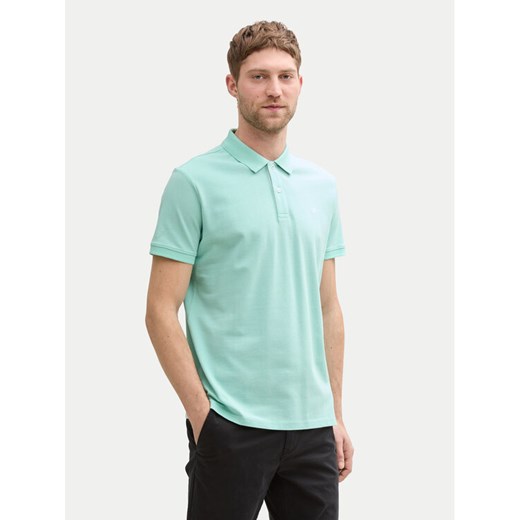 Tom Tailor Polo 1031006 Zielony Regular Fit ze sklepu MODIVO w kategorii T-shirty męskie - zdjęcie 182645040