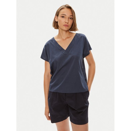 Mustang T-Shirt Elsberry 1015086 Granatowy Relaxed Fit ze sklepu MODIVO w kategorii Bluzki damskie - zdjęcie 182645042